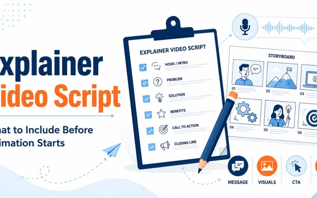 Explainer Video Script: What to Include Before Animation Starts